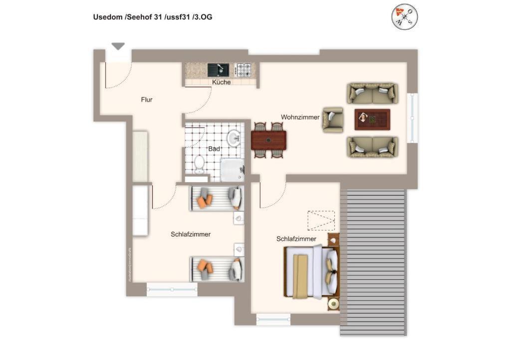 Seehof Seehof 31 제바트헤링스도르프 외부 사진